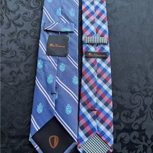 Lot of 2 Penguin Men’s  Silk Ties Ref# 11084